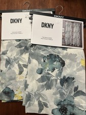 (x1) DKNY Floral Curtains