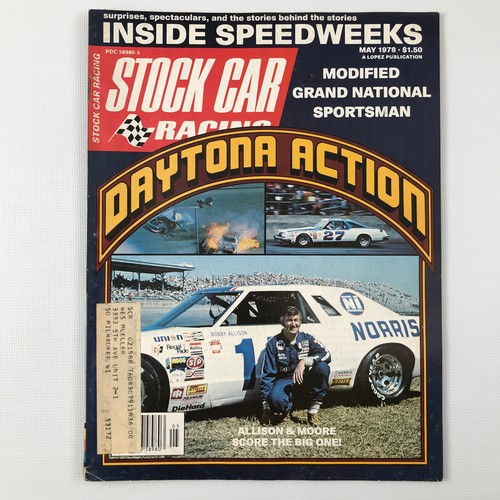 Stock car racing magazine may - racing,