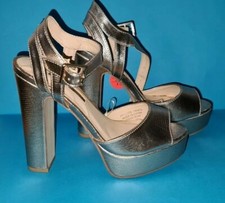 Women’s UK Size 3 Gold Colour high heel Shoes.  Brand new with tag. Free UK post