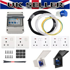 240V Mains Electric Hook Up Installation Kit Campervan Motorhome Conversion Kits