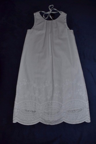 Bnwt next white linen dress - next,