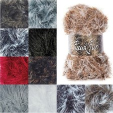 James C Brett Faux Fur Chunky