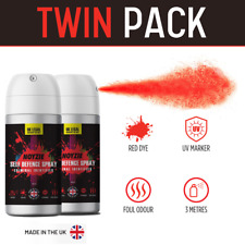 Personal Protection Spray Mini Self Defence Criminal Identifier UK Legal TWIN PK