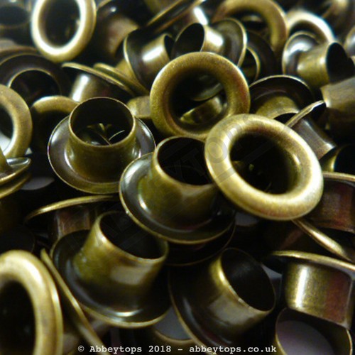 Eyelet with washer - eyelet, leather