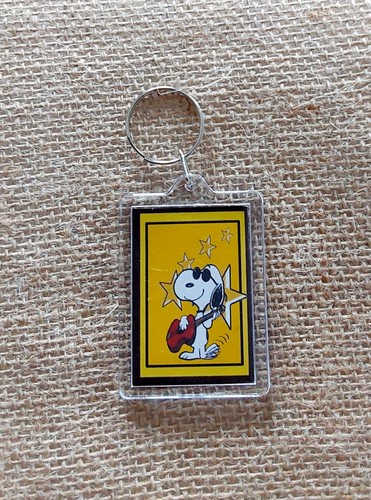 Snoopy keyring plays - snoopy, keyring,
