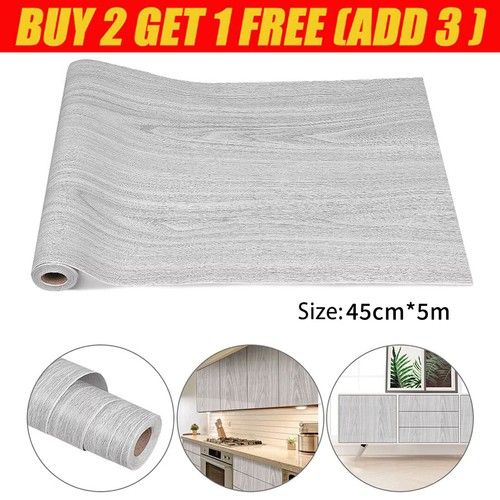 Wood effect vinyl wrap self - 5m,