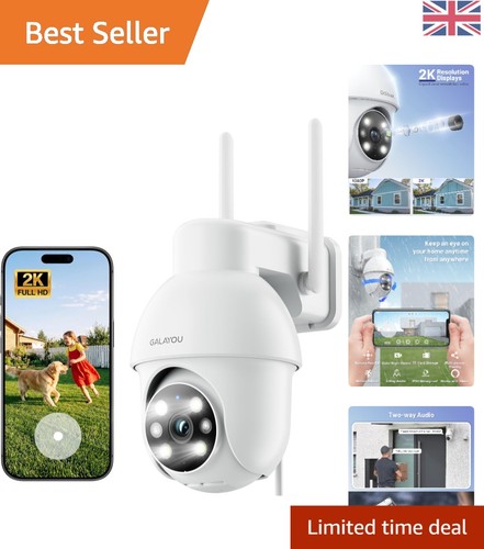 Waterproof security camera - 2k,