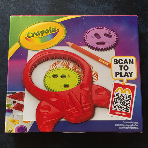 Crayola mcdonald happy meal - happy,