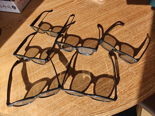 Real passive glasses for - real, 3d