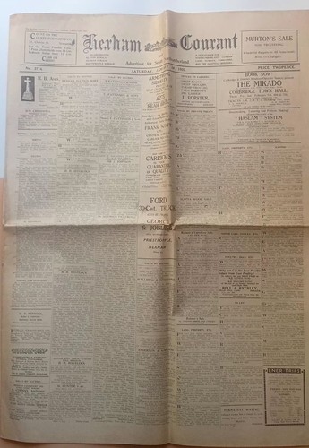 Jan 1931 newspaper hexham - jan,