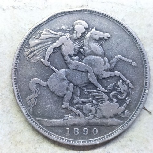 1890 one crown - , queen