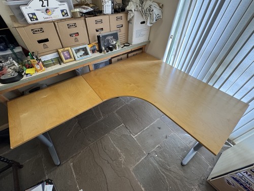 Ikea galant corner desk - ikea,