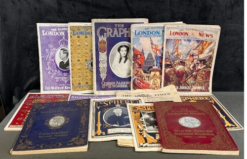 Vintage illustrated newspapers - vintage,