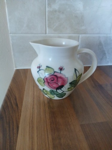 Vintage handpainted jug - handpainted,