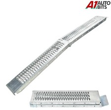 1X Steel Foldable Loading Ramps Heavy Duty For Motorbike Scooter 200kg 1.8M 6Ft