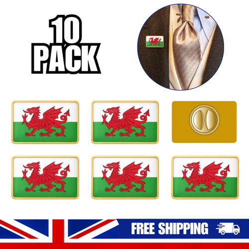 Welsh flag lapel - welsh,