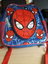 SpiderMan  Backpack Junior Toddlers Character Rucksack School Lunch Bag