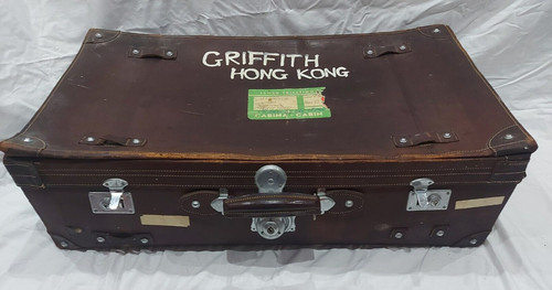 Vintage large leather - , travel