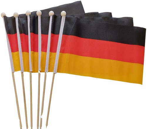 Germany german hand flag - germany, 6