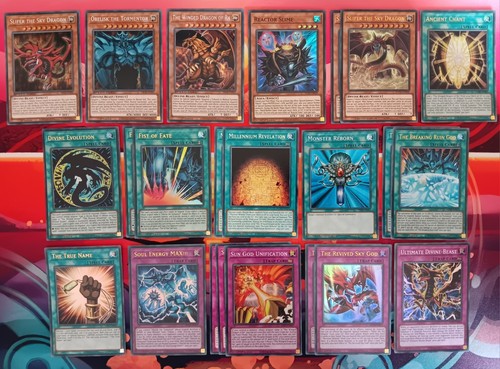 Yugioh egyptian god - -, set