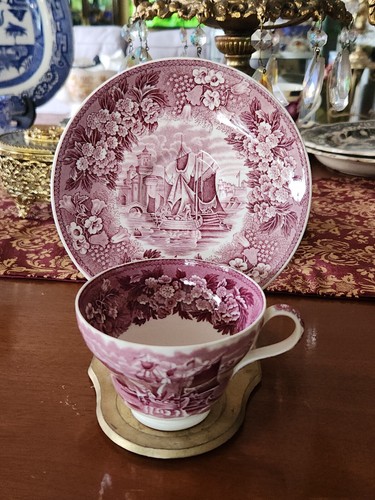 Rare purple transferware - purple,