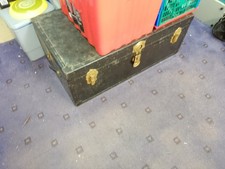 Old Boarding School/Steamer / Cabin Trunk.