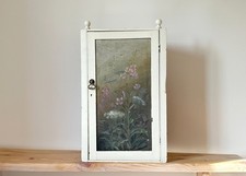 French Corner Wall Cupboard