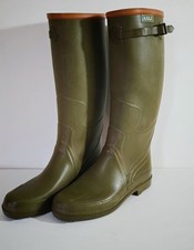 Aigle Mens Green Tall Pull On