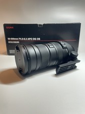 SIGMA 50-500mm F4.5-6.3 APO DG