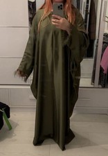 Green Long Abaya