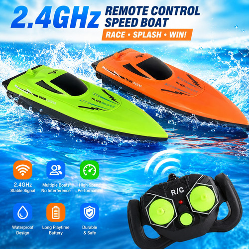 Waterproof remote control boat - control,