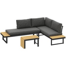 Outsunny 4 Seater L Shaped
