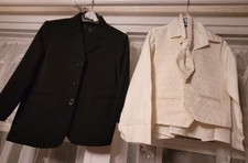 Boys Black 5 Piece Suit Age 2