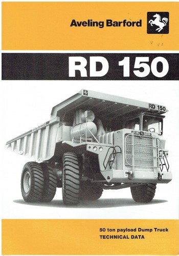 Aveling barford rd150 ton - aveling, 50-ton