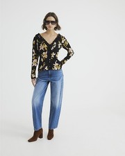 River Island Womens Top Black