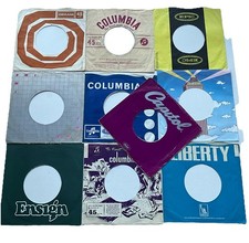 Ten Vintage Record Sleeves, In