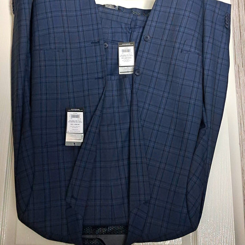 Matalan blue check piece - blue, 2