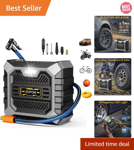Efficient 12v tire inflator - efficient,