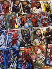 match attax, Shoot Out And Other Signed Cards