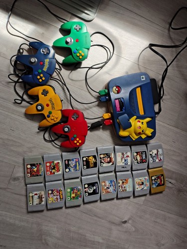 Nintendo console and - 64, games