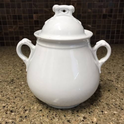 Antique white ironstone - white,