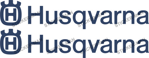 Husqvarna stickers van - husqvarna,