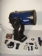MEADE LX200 GPS 10" UHTC TELESCOPE w AUTOSTAR II signed by BUZZ ALDRIN -READ!