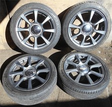 FIAT 500 ABARTH 16" ALLOY WHEELS AND TYRES REFURBISHED