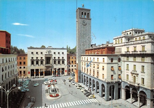 Postcard varese piazza monte - piazza,