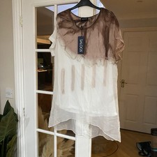 Saloos Ladies Beautiful Floaty Top Size 14 New With Tags