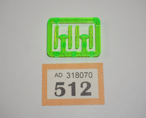 Necron green rods sprue - green,