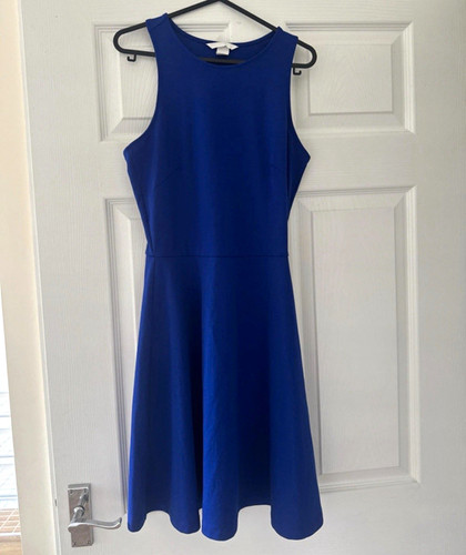 Size blue round neck - size,