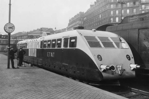 Bugatti railcar gare saint - gare,