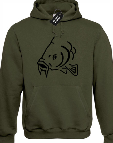 Silhouette carp hoody - of,